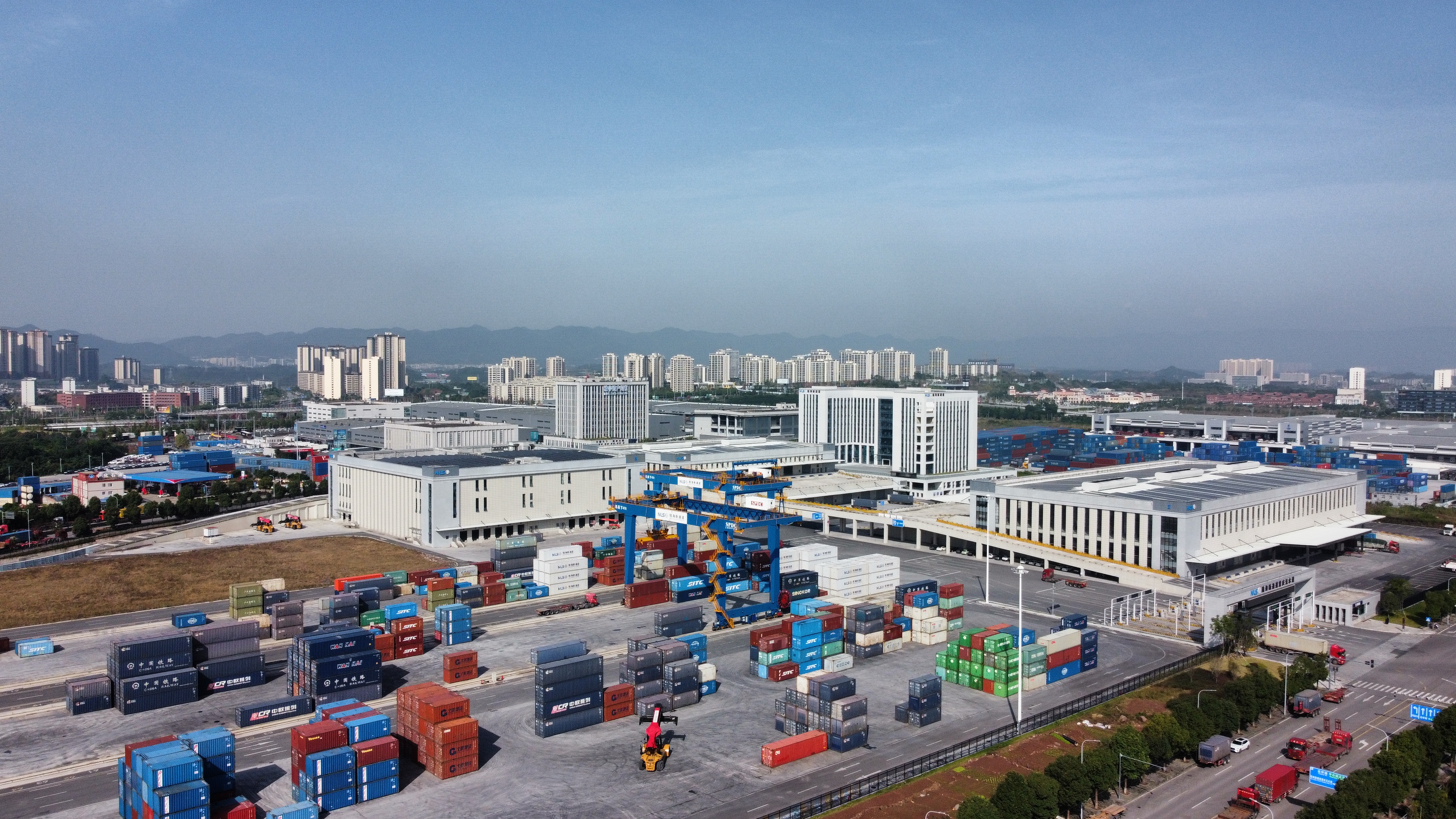 陸海新通道重慶無水港。圖源：陸海新通道運(yùn)營有限公司.jpg